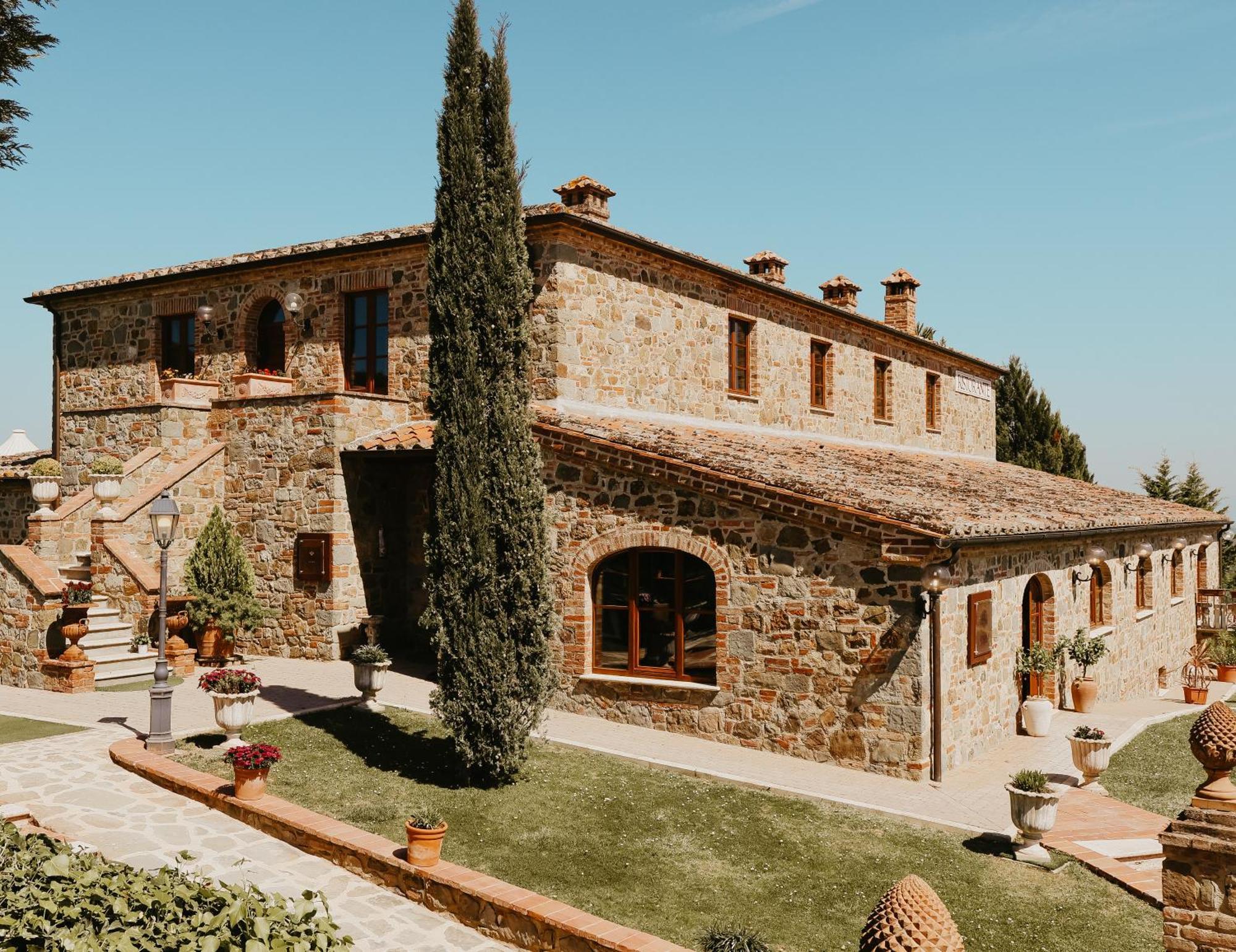 Poggio Paradiso Resort & Spa Montefollonico Eksteriør bilde
